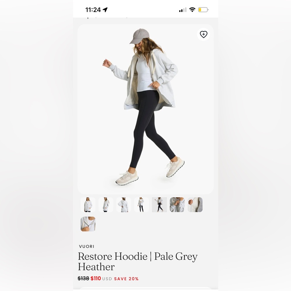 Vuori medium (oversized) Restore Hoodie